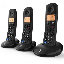 BT Everyday Phone without Answer Machine - Three Handsets