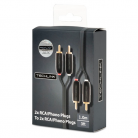 Techlink iWires Essential Series 2 x RCA to 2 x RCA - 1m