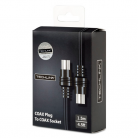 Techlink EPP Series Coax Plug to Coax Socket - 1.5m