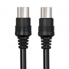 Techlink EPP Series Coax Plug to Coax Plug - 1.5m (1.5m - 3m lengths available)