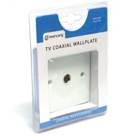 Mercury 122.312UK TV Coaxial Wallplate