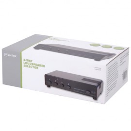 AV:Link 128.425UK 4 Way Protected Loudspeaker Switcher 