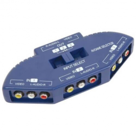 AV:Link 128.553UK 3-way Audio/Video Input Selector