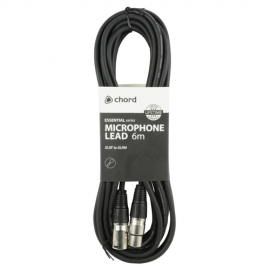 Essential Microphone Leads XLR Female - XLR Male (1.5M - 6M Options)