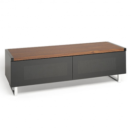 Techlife Panorama 120 DUAL Sided Top (Walnut or Black) in One Stand!
