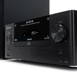 AIWA MSBTU-500 Powerful 50W RMS Mini System with Speakers