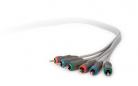 Techlink Wires1st 3 x RCA/Phono Plugs RGB to 3 x RCA/Phono Plugs RGB - 3m (3m - 5m lengths available)
