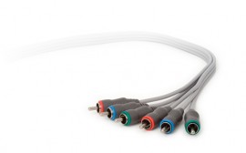 Techlink Wires1st 3 x RCA/Phono Plugs RGB to 3 x RCA/Phono Plugs RGB - 3m (3m - 5m lengths available)