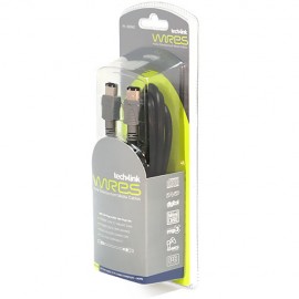 Techlink 690662 WiresNX FireWire 400 6pin to FireWire 400 6pin - 2m