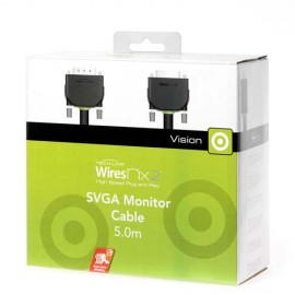 Techlink 710285 WiresNX2 SVGA Plug to SVGA Plug - 5m