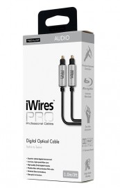 Techlink iWires PRO Toslink to Toslink Optical Lead (1 - 5m Lengths Available)