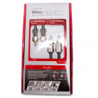 Techlink Wires Acuity 2 x RCA to 2 x RCA - 2m