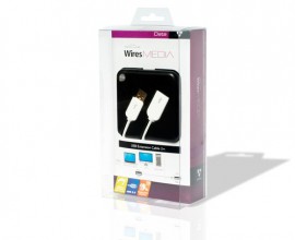 Techlink 726262 WiresMEDIA USB2 A Plug to USB A Socket - 2m