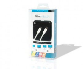 Techlink 726471 WiresMEDIA Mini DisplayPort Plug to Mini DisplayPort Plug - 1m