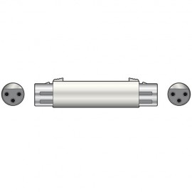 QTX 763.941UK XLR coupler female to female