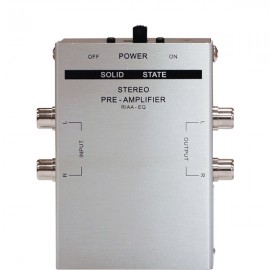 E-Audio Stereo Phono Pre-Amplifier (Battery Powered)