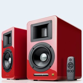 Airpulse A100 Phil Jones Designed Active Hi-Res Speaker System - Red