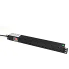 Antiference CF-R6PDU CLEAR FLOW 6 Way Horizontal PDU
