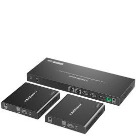 Antiference HDMI0102SCATV3 1x2 4K 18Gbps HDMI CAT6 Splitter with Auto-scaling  