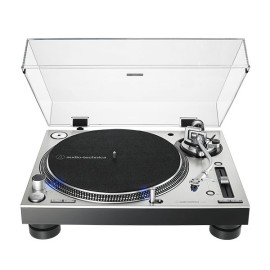 audio-technica AT-LP140XP Professional Direct Drive Manual Turntable - Silver