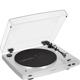 audio-technica AT-LP3XBT Bluetooth Automatic Belt-Drive Turntable - White