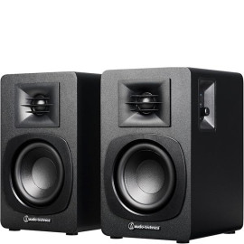 audio-technica AT-SP3X Powered Bluetooth Bookshelf Speakers - Black