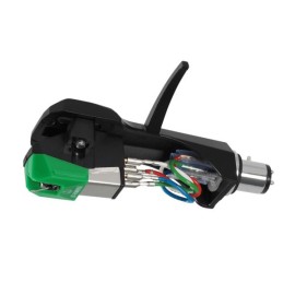audio-technica AT-VM95E/H Elliptical Stereo Cartridge on AT-HS6 Headshell