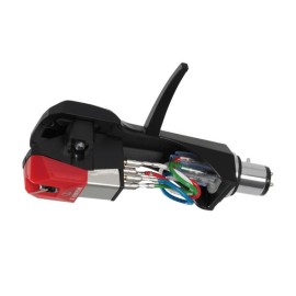 audio-technica AT-VM95ML/H Microlinear Stereo Cartridge on AT-HS6 Headshell
