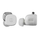 audio-technica ATH-SQ1TWWH Truly Wireless Earbuds - White