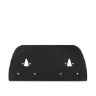B-Tech BT4002-TCC/B Floor Base Cover Plate, Black