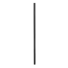B-Tech BT4118/B 50 mm Pole for Floor Stands, 1.8m, Black