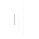 B-Tech BT5935-300/W Heavy-Duty Steel Pole, 38.1mm, 3m, White