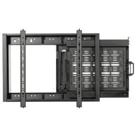 B-Tech BT7883/B Flat Screen Wall Mount with Slide-Out AV Storage Tray (VESA 600 x 400)