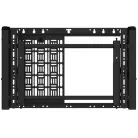 B-Tech BT7896 Pull-Out Flat Screen Wall Mount with In-Wall AV Storage Tray (VESA 600 x 400)