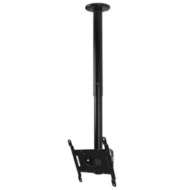 B-Tech BT8420 V2 Telescopic Flat Screen Ceiling Mount with Tilt (VESA 200 x 200) - 0.6m to 1m Ø50mm PoleUniversal Conferencing Mount for Video Bars and VC Cameras