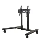 B-Tech BT8540 V2 Low Level Flat Screen Trolley with  90° tilt adjustment