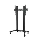 B-Tech BT8564/BB V2 Universal XL Flat Screen Trolley, 1.7m, Black