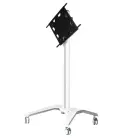 B-Tech BT8566/WW V2 Flat Screen Trolley with Flip Rotation for Samsung Flip, White