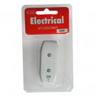 Red/Grey 6Amp 3 Terminal in-line Switch Packed - White