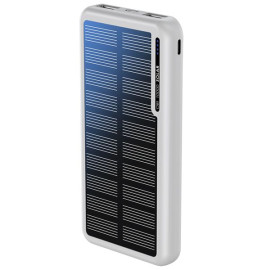 BOOMPODS OBI-SOLAR 10,000mAh Power Bank - White