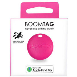 BOOMPODS BOOMTAG Works with the Apple Find My App - Pink