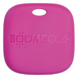 BOOMPODS TAG Rechargeable Works with the Apple Find My App - Pink