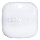 BOOMPODS TAG Rechargeable Works with the Apple Find My App - White