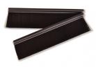 Antiference BR4 - Four module bristle for double gang frame