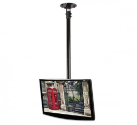 B-Tech BT5811 Medium Drop Flat Screen Ceiling Mount with Tilt for Screens up to 23