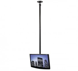 B-Tech BT5811 Long Drop Flat Screen Ceiling Mount with Tilt for Screens up to 23