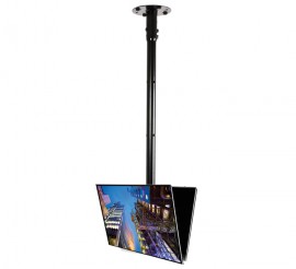 B-Tech BT5812 Back to Back Flat Screen Ceiling Mount with Tilt for Screens up to 23