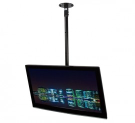 B-Tech BT5833 Medium Drop Flat Screen Ceiling Mount with Tilt for Screens up to 32