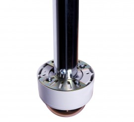 B-Tech BT6010/Z Security Dome Camera Mount - Zinc Plated for 50mm Poles