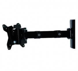 B-Tech BT7512 Single Arm Wall Mount with Tilt and Swivel